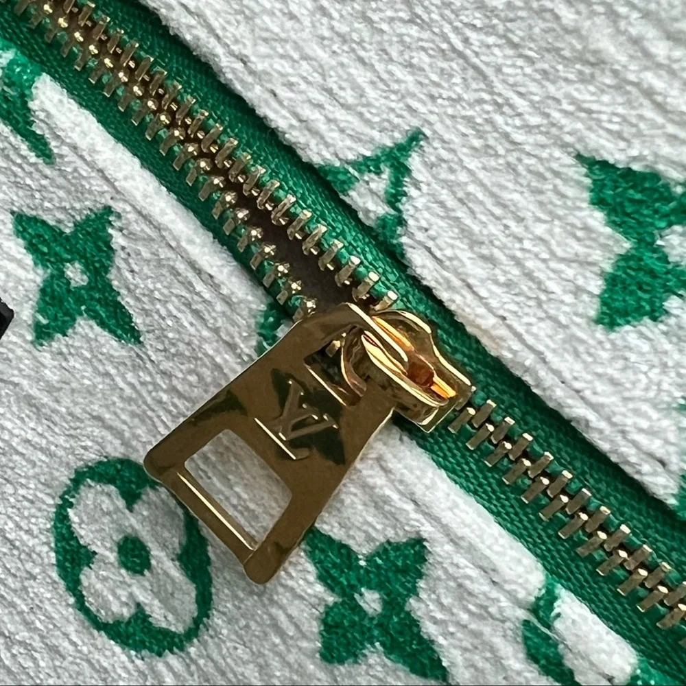 Louis Vuitton LV Green & White Monogram OnTheGo PM Bag